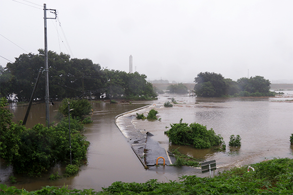 川島町 大雨