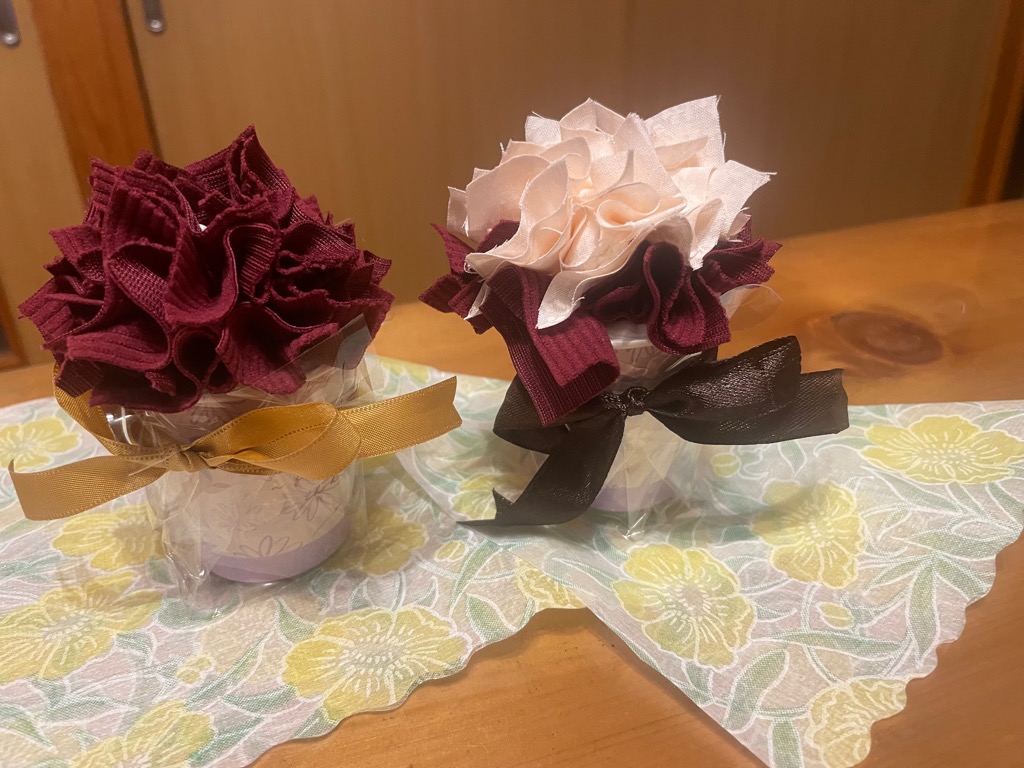 手作りカーネーション