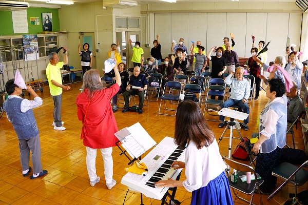 ささえ愛出丸「おんがく広場」の音楽祭