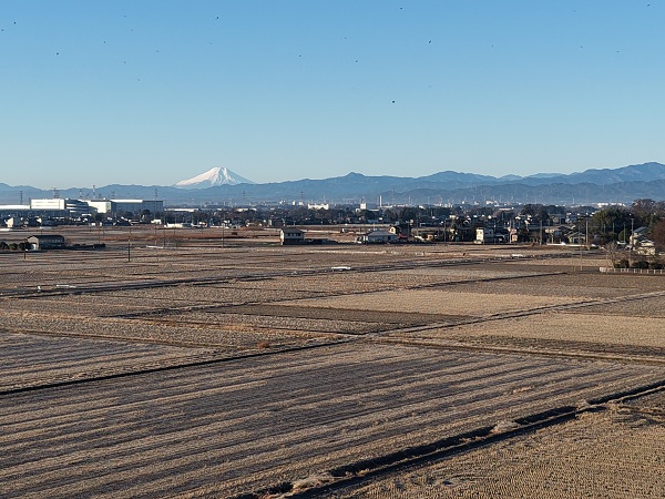 小見野地区　高度100Mからの風景