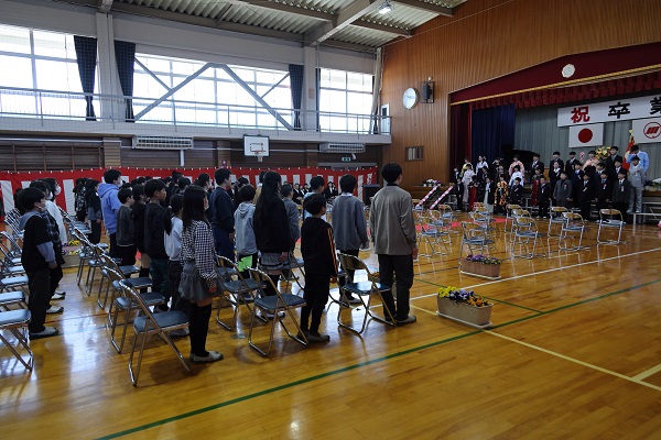 令和7年度川島町立中山小学校「卒業式」