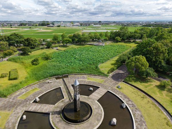 平成の森公園　空撮写真