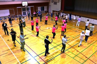 出丸地区盆踊り練習