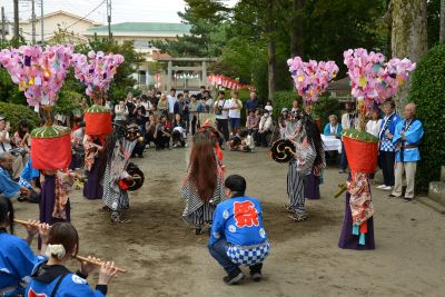 伊草神社獅子舞奉納