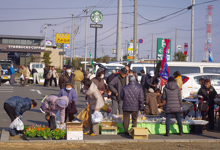 かわじま朝市