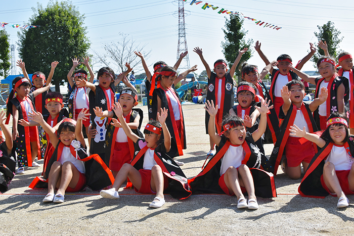 川島幼稚園開園50周年記念運動会