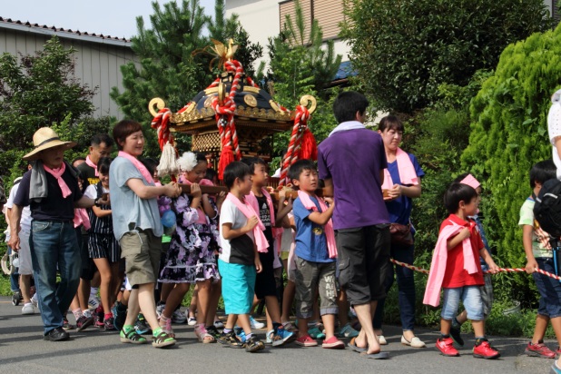 長楽天王様「子供神輿」