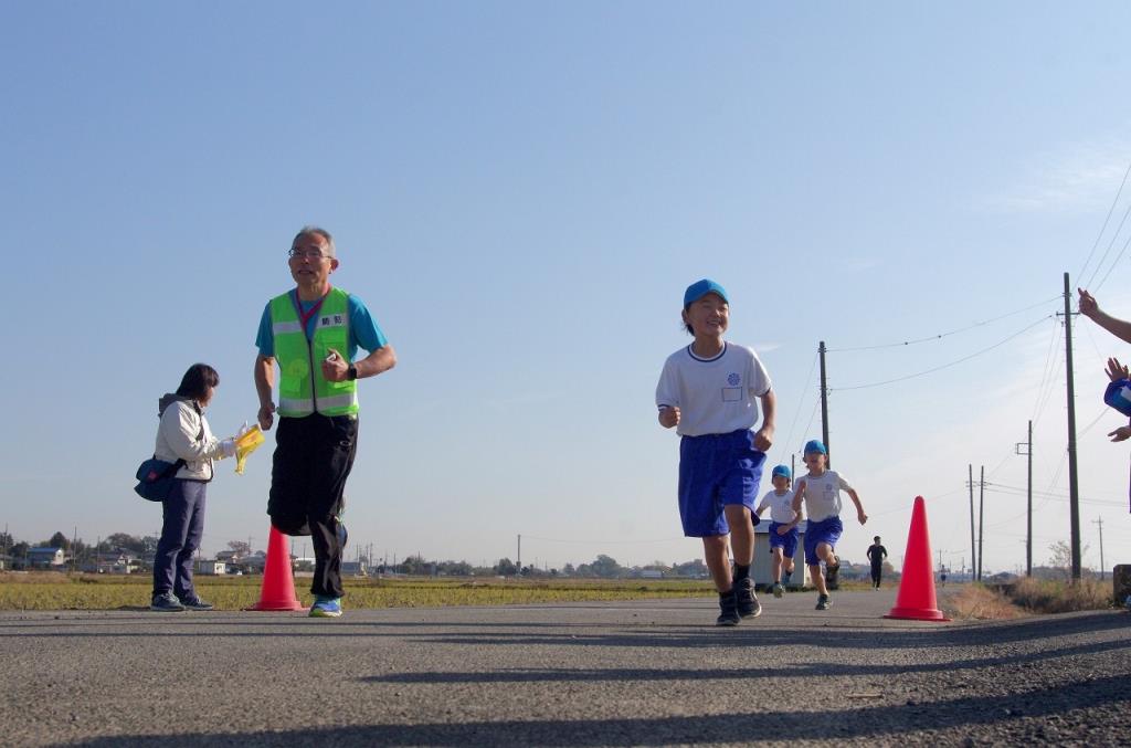 中山小学校持久走大会