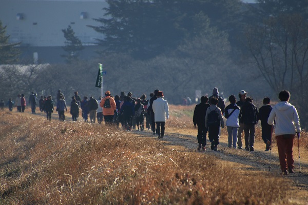 中山公民館主催新春歩け歩け大会