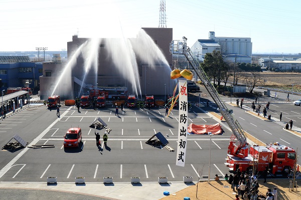 平成30年川島町消防出初式