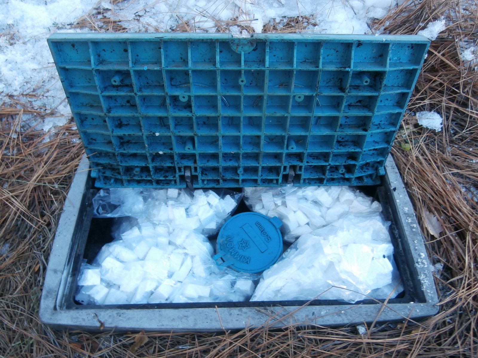 水道メーターの保温