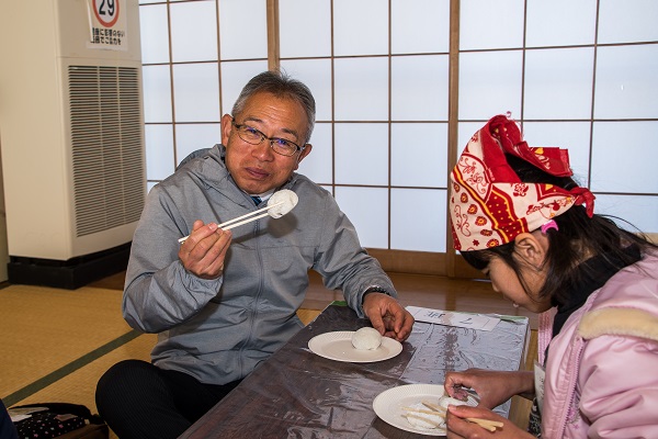 中山っ子くらぶ　餅つき・お餅つくり