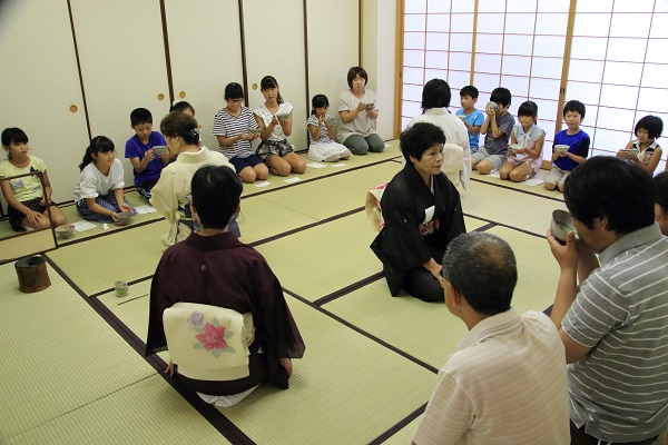 親子茶道体験教室