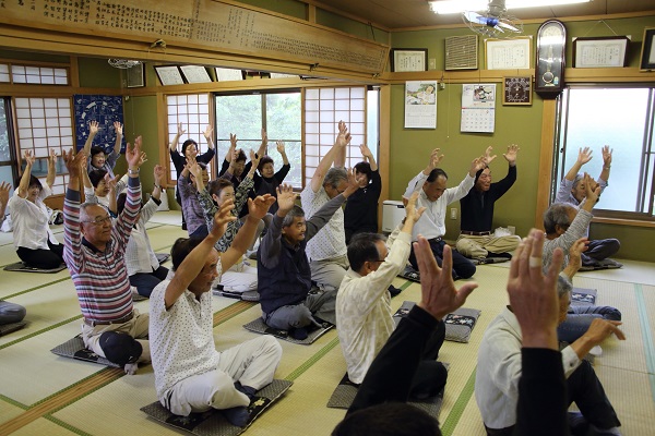 長楽いきいきサロンの様子