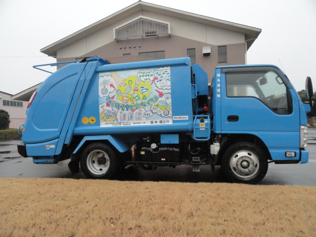 ポスター展示収集車2
