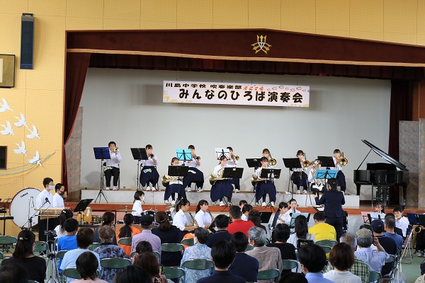 川島中学校 音楽祭
